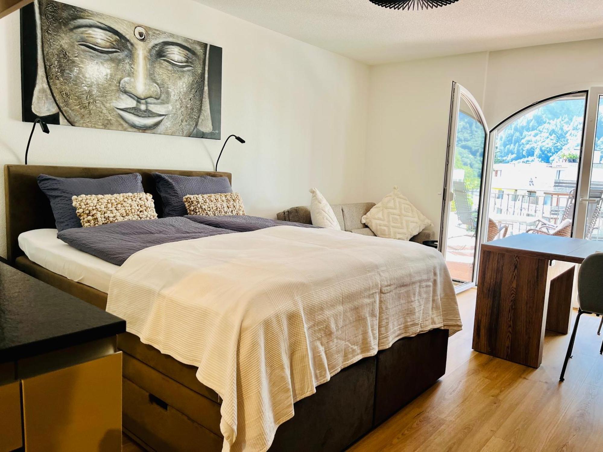 Apartments Residenz Iris Лойкербад Екстериор снимка
